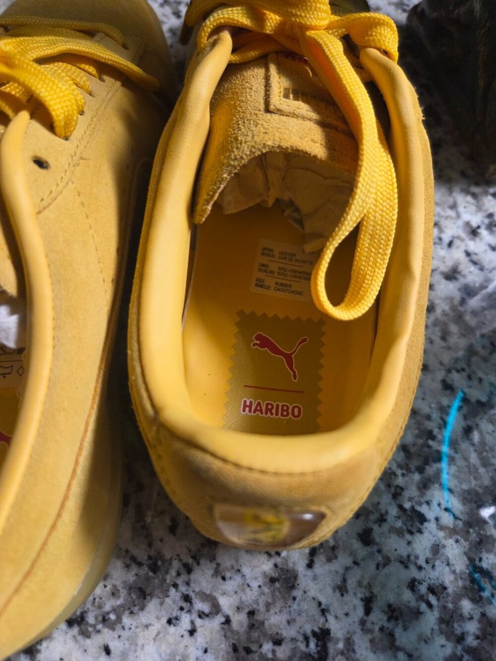 Puma x Haribo Suede Gold– S Size 8 (6C) - Picture 7 of 9